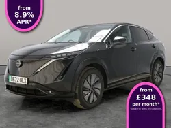 Black Used 2022 Nissan Ariya Advance SUV | £23,845 (Fair price)