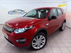 Red Used 2017 Land Rover Discovery Sport HSE Luxury SUV | £9,595 (Fair price)