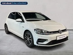White Used 2019 VW Golf VII R-line Hatchback | £18,399 (Fair price)