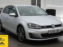 Silver Used 2017 VW Golf VII GTD Hatchback | £13,950 (Good price)