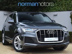 Grey Used 2020 Audi Q7 S-Line SUV | £35,495 (Fair price)