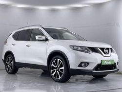 White Used 2016 Nissan X-Trail N-TEC SUV | £8,880 (Fair price)