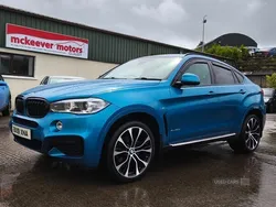 Blue Used 2019 BMW X6 M Sport SUV | £24,750 (Fair price)