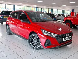 Red Used 2024 Hyundai i20 N Line Hatchback | £17,989 (Fair price)