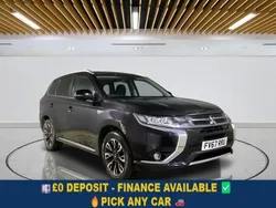 Black Used 2018 Mitsubishi Outlander P-HEV SUV | £11,499 (Good price)