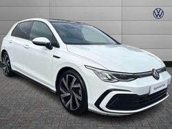 White Used 2023 VW Golf VIII R-line Hatchback | £20,259 (Fair price)