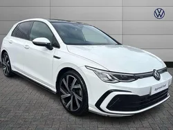 White Used 2023 VW Golf VIII R-line Hatchback | £19,458 (Fair price)
