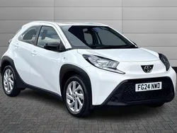 White Used 2024 Toyota Aygo PURE Hatchback | £12,999 (Fair price)