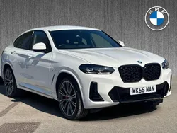 White Used 2022 BMW X4 M Sport SUV | £35,899 (Fair price)