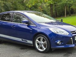 Blue Used 2014 Ford Focus Titanium X Hatchback | £3,390 (Fair price)