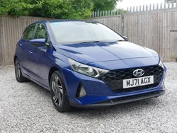 Blue Used 2021 Hyundai i20 Hatchback | £12,698 (Fair price)