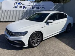 White Used 2020 VW Passat R-line Sedan | £18,499 (Fair price)