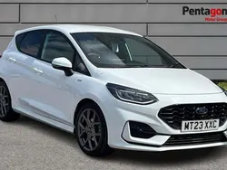 White Used 2023 Ford Fiesta ST-Line Hatchback | £14,995 (Fair price)