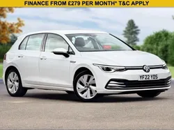 White Used 2022 VW Golf VIII Style Hatchback | £17,500 (Good price)