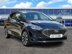 Black Used 2022 Ford Fiesta Titanium X Hatchback | £14,995 (Fair price)