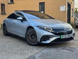 Silver Used 2022 Mercedes EQS450+ AMG Line Premium Plus Sedan | £45,500 (Super price)