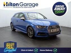 Blue Used 2017 Audi S3 Sportback Advanced Hatchback | £20,150 (Good price)