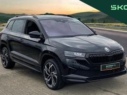 Black Used 2025 Skoda Karoq SportLine SUV | £27,219 (Fair price)