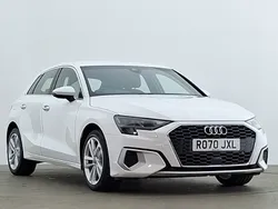 White Used 2020 Audi A3 Sport Hatchback | £18,598 (A bit pricey)
