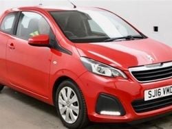 Red Used 2016 Peugeot 108 Active Hatchback | £3,699 (Fair price)