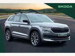 Grey Used 2022 Skoda Kodiaq SportLine SUV | £27,700 (A bit pricey)