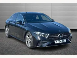 Black Used 2024 Mercedes A180 AMG Line Premium Sedan | £26,950 (Fair price)