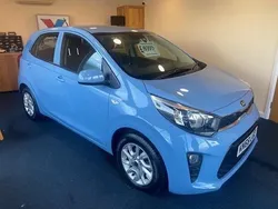 Blue Used 2018 Kia Picanto 2 Hatchback | £6,795 (Fair price)