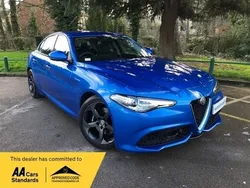 Blue Used 2017 Alfa Romeo Giulia Veloce Sedan | £18,995 (A bit pricey)