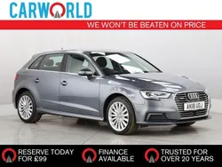 Grey Used 2018 Audi A3 Sportback e-tron Advanced Sedan | £11,870