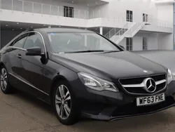 Black Used 2013 Mercedes E220 SE Coupe | £5,495 (Expensive)