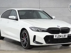 White Used 2024 BMW 330e M Sport | £36,650 (Good price)