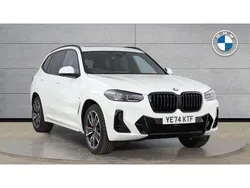 White Used 2024 BMW X3 M Sport SUV | £46,207 (Expensive)