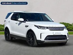 White Used 2018 Land Rover Discovery 5 HSE Luxury SUV | £31,561 (Fair price)