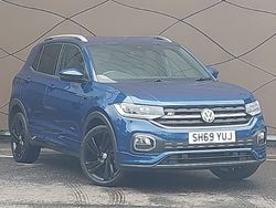 Blue Used 2020 VW T-Cross R-line SUV | £15,698 (Fair price)