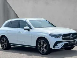 Manufaktur opalite white bright Used 2024 Mercedes GLC300 AMG Line Premium SUV | £45,271 (Expensive)