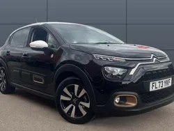 Black Used 2022 Citroën C3 PureTech Hatchback | £12,098 (Fair price)