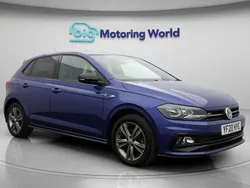 Blue Used 2020 VW Polo R-line Hatchback | £15,600 (Fair price)