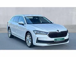 White Used 2024 Skoda Superb SE Technology Estate | £26,450 (Fair price)