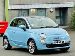 Blue Used 2015 Fiat 500 Lounge Hatchback | £3,990 (Good price)