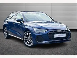 Ascari blue Used 2025 Audi A3 e-tron S-Line Hatchback | £30,850 (Expensive)