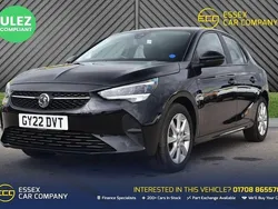 Black Used 2022 Vauxhall Corsa Edition Hatchback | £10,494 (Good price)