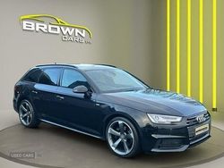 Black Used 2017 Audi A4 S-Line Estate | £12,995 (Fair price)