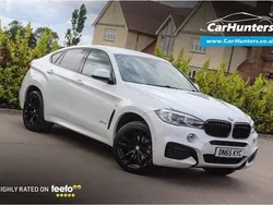 White Used 2015 BMW X6 M Sport SUV | £17,995 (A bit pricey)