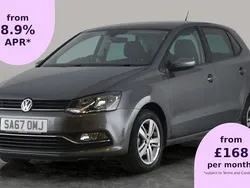 Grey Used 2017 VW Polo Edition Hatchback | £10,332 (Fair price)