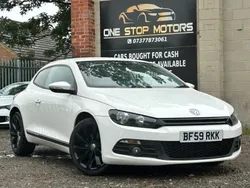 White Used 2009 VW Scirocco GT Coupe | £3,795 (Fair price)
