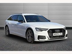 White Used 2023 Audi A6 Black Edition Estate | £34,995 (A bit pricey)