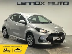 Silver Used 2021 Toyota Yaris Hybrid Hatchback | £13,790 (Good price)