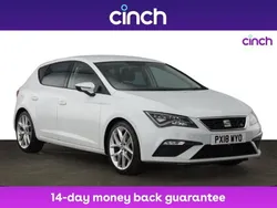 White Used 2018 Seat Leon FR Hatchback | £11,249 (Fair price)