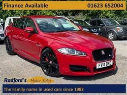 Red Used 2014 Jaguar XF Portfolio Sedan | £9,310 (Fair price)