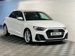 White Used 2019 Audi A1 S-Line Hatchback | £10,989 (Fair price)